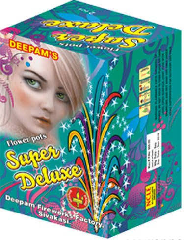 FLOWER POTS SUPER DLX 2 PCS